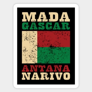 Flag of Madagascar Magnet